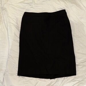 LOFT Classic Black Pencil Skirt